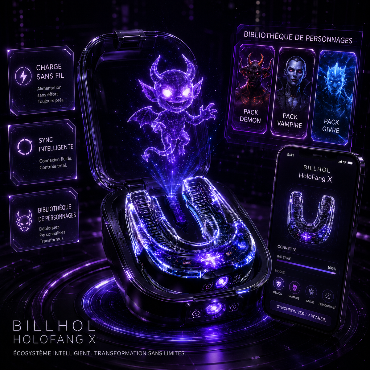 𝐁𝐢𝐥𝐥𝐡𝐨𝐥® 🤡 𝐇𝐎𝐋𝐎𝐅𝐀𝐍𝐆 𝐗 — 𝐆𝐨𝐮𝐭𝐭𝐢𝐞̀𝐫𝐞 𝐃𝐞𝐧𝐭𝐚𝐢𝐫𝐞 𝐇𝐨𝐥𝐨𝐠𝐫𝐚𝐩𝐡𝐢𝐪𝐮𝐞 𝟓𝐃 𝐝𝐞 𝐍𝐨𝐮𝐯𝐞𝐥𝐥𝐞 𝐆𝐞́𝐧𝐞́𝐫𝐚𝐭𝐢𝐨𝐧