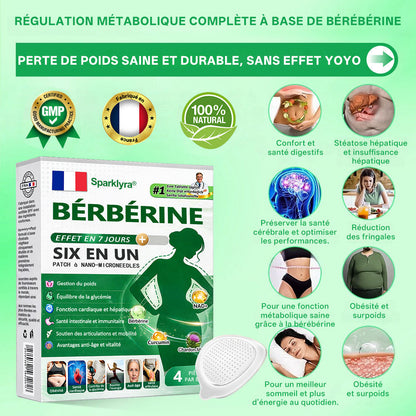 𝐅𝐑𝐀 𝐑𝐞𝐜𝐨𝐦𝐦𝐚𝐧𝐝é 𝐩𝐚𝐫 𝐥𝐞𝐬 𝐦é𝐝𝐞𝐜𝐢𝐧𝐬| 𝐏𝐚𝐭𝐜𝐡 𝐦𝐢𝐜𝐫𝐨𝐧𝐞𝐞𝐝𝐥𝐞 𝐍𝐚𝐧𝐨 𝐒𝐩𝐚𝐫𝐤𝐥𝐲𝐫𝐚® 𝐁𝐞𝐫𝐛𝐞𝐫𝐢𝐧𝐞 𝟔-𝐞𝐧-𝟏 | ✅ 𝐒𝐨𝐮𝐭𝐞𝐧𝐮 𝐩𝐚𝐫 𝐥𝐚 𝐬𝐜𝐢𝐞𝐧𝐜𝐞 | 𝐅𝐨𝐫𝐦𝐮𝐥𝐞 𝟔-𝐞𝐧-𝟏 | 𝐑é𝐬𝐮𝐥𝐭𝐚𝐭𝐬 𝐞𝐧 𝟕 𝐣𝐨𝐮𝐫𝐬 🏅