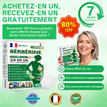 𝐅𝐑𝐀 𝐑𝐞𝐜𝐨𝐦𝐦𝐚𝐧𝐝é 𝐩𝐚𝐫 𝐥𝐞𝐬 𝐦é𝐝𝐞𝐜𝐢𝐧𝐬| 𝐏𝐚𝐭𝐜𝐡 𝐦𝐢𝐜𝐫𝐨𝐧𝐞𝐞𝐝𝐥𝐞 𝐍𝐚𝐧𝐨 𝐒𝐩𝐚𝐫𝐤𝐥𝐲𝐫𝐚® 𝐁𝐞𝐫𝐛𝐞𝐫𝐢𝐧𝐞 𝟔-𝐞𝐧-𝟏 | ✅ 𝐒𝐨𝐮𝐭𝐞𝐧𝐮 𝐩𝐚𝐫 𝐥𝐚 𝐬𝐜𝐢𝐞𝐧𝐜𝐞 | 𝐅𝐨𝐫𝐦𝐮𝐥𝐞 𝟔-𝐞𝐧-𝟏 | 𝐑é𝐬𝐮𝐥𝐭𝐚𝐭𝐬 𝐞𝐧 𝟕 𝐣𝐨𝐮𝐫𝐬 🏅