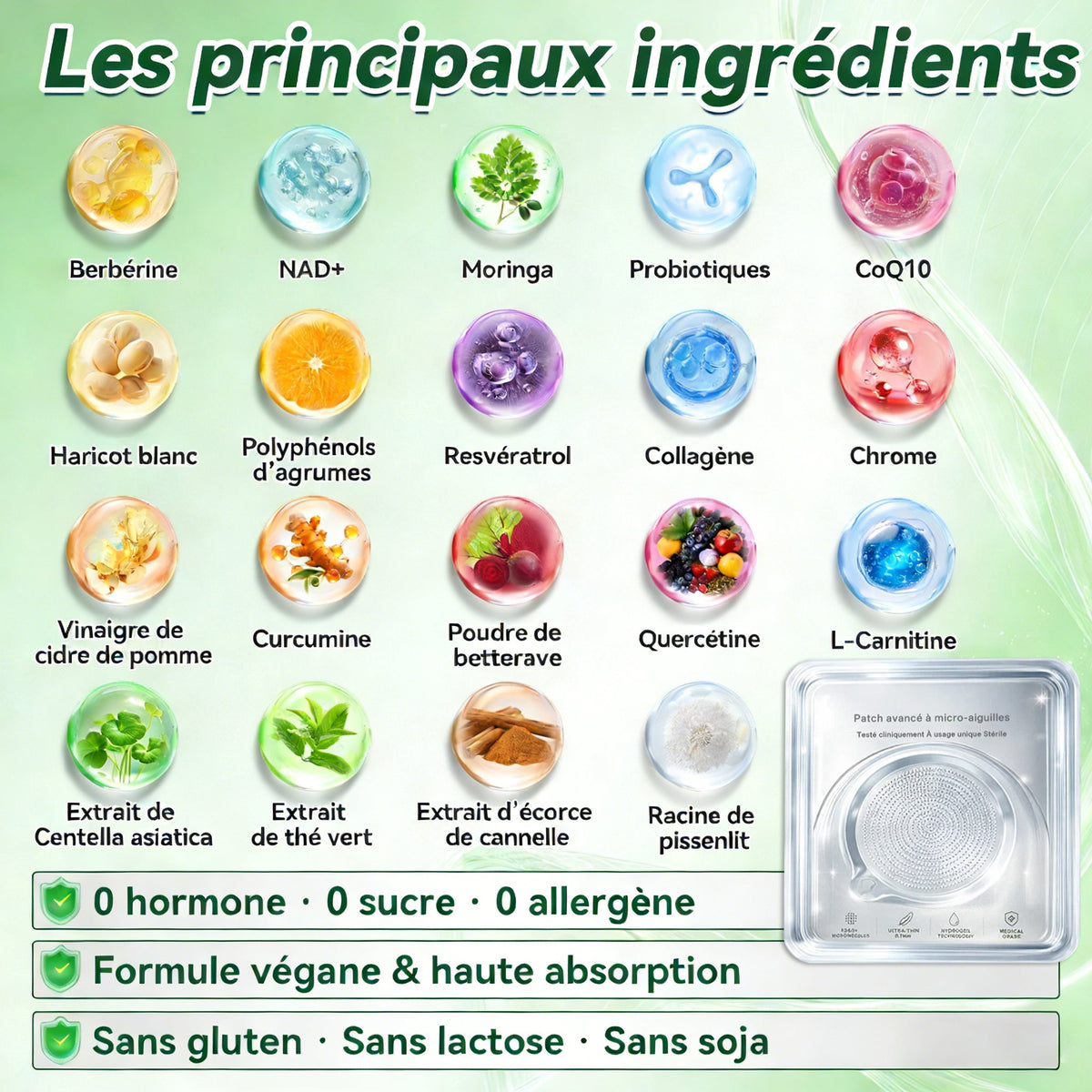 𝐌𝐑𝐄𝐕𝐁𝑺𝑰𝑵®  𝐏𝐚𝐭𝐜𝐡 𝐦𝐢𝐜𝐫𝐨𝐧𝐞𝐞𝐝𝐥𝐞 𝐧𝐚𝐧𝐨 𝟏𝟎-𝐞𝐧-𝟏 à 𝐥𝐚𝐫𝐠𝐞 𝐜𝐨𝐮𝐯𝐞𝐫𝐭𝐮𝐫𝐞 𝐚𝐦é𝐥𝐢𝐨𝐫é𝐞